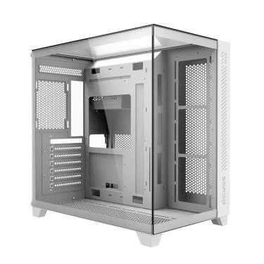 Imagem de Gabinete Gamer Forcefield MAX White GHOST - GFFMAXWG