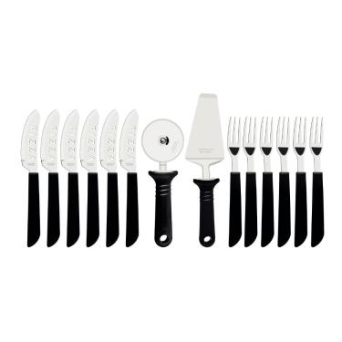 Imagem de Kit para pizza com 14 peças Tramontina