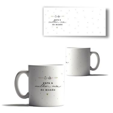 Imagem de Caneca Porcelana Minimalista Mensagem Natal Familiares Amor - Enjoy Sh