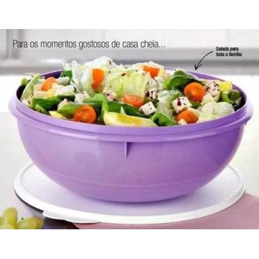 Imagem de Saladeira 6,5 Litros Lilás Sobert - tupperware