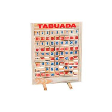 Imagem de Brinquedos Educativos - Tabuada Giratória 480 X 295 X 15mm