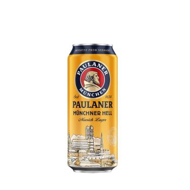 Imagem de Cerveja Alemã Paulaner Munchner Hell Lata 500ml