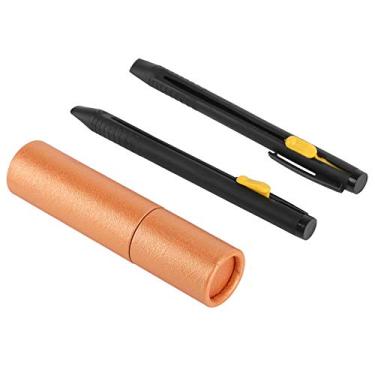 Imagem de RiToEasysports O Marcador Ergonômico de Couro de Tecido de 2 Unidades Desaparece Com 20 Subsequências de Cera para Linhas Claras, Plástico, como Mostrado Nas Imagens