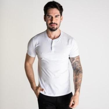 Imagem de Camiseta Acostamento Henley Masculina-Masculino