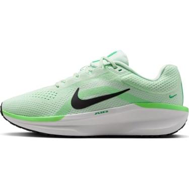 Imagem de Nike Tênis de corrida masculino Winflo 11 Road, Pouco verde/preto/verde Strike, 46