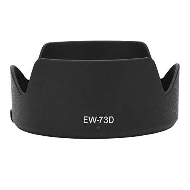 Imagem de Para-sol para lente de câmera EF S 18-135 mm F/3,5-5,6 é USM, para-sol de plástico para luz de fundo, luz lateral, fotografia flash, preto