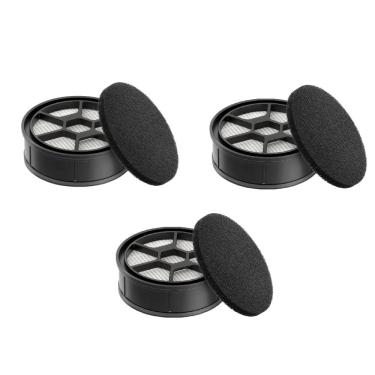 Imagem de 3 Kits Filtros para Aspirador de pó Cyclone Power PTE10 (FEP10) Electrolux