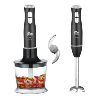 Imagem de Mixer 2 Em 1 Kian Turbo 500w 220v 2 Velocidades Preto 24464, 220V