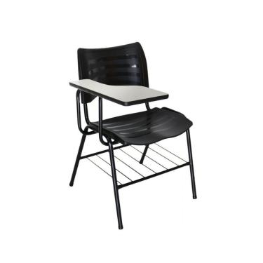 Imagem de Cadeira Iso Linha Polipropileno Iso Universitária Preto