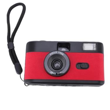 Imagem de Akozon Câmera de Filme de 35 MM Câmera Retro Leve e Reutilizável Embutida Flash Câmera de Estudante Alimentada por Bateria para Fotografia (Preto Verde)