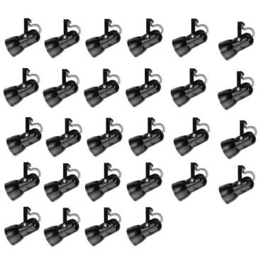 Imagem de Kit 28 Spot Trilho Perfilado Eletro calha Par20 Bulbo OL2 - Hiperlight