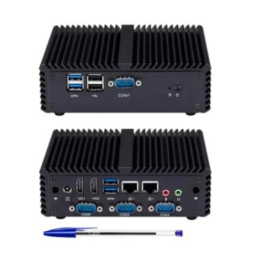 Imagem de Mini PC Industrial i5 8GB Ram 128GB SSD Wifi 4 Portas Com Q450p Qotom