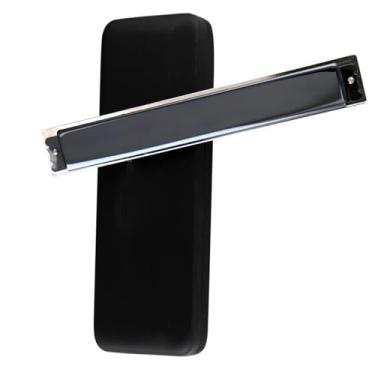 Imagem de Gaita vibrato profissional de 28 furos polifônica chave C de alta qualidade adequada para iniciantes tocarem harpa