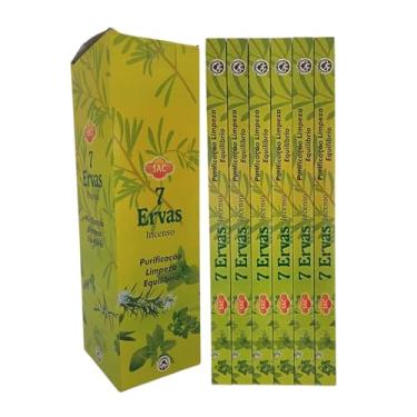 Imagem de Incenso Indiano Sac Sete 7 Ervas - Limpeza Profunda 6 Caixas