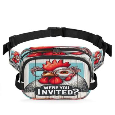 Imagem de Pochete laranja de abóbora de outono para mulheres e homens com alça ajustável, bolsa transversal, bolsa de peito, bolsa tiracolo, Cor 19