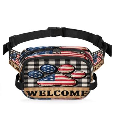 Imagem de Pochete colorida de libélula de vidro para mulheres e homens com alça ajustável, bolsa transversal, bolsa de peito, bolsa tiracolo, Cor 9