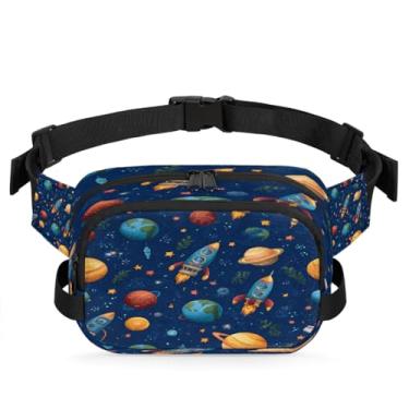 Imagem de Pochete abstrata de mármore dourado para mulheres e homens com alça ajustável bolsa transversal bolsa de peito bolsa tiracolo bolsa tiracolo, Cor 22