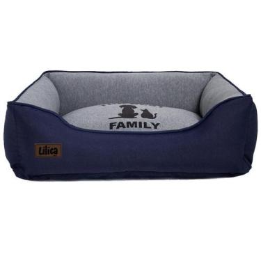 Imagem de Caminha para pet com zíper super confortável lavável máquina Cama cach