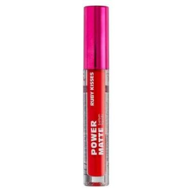 Imagem de Batom Líquido Ruby Kisses Power Matte Oh My Red-Feminino