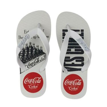 Imagem de Sandália Masculina Coca-Cola Cc4406 Yes Coke Branco-Masculino