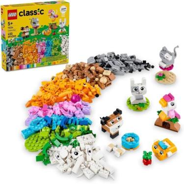 Imagem de LEGO Classic  Animais de Estimação Criativos Brinquedos Educativos com
