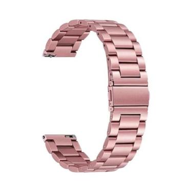 Imagem de Pulseira De Relógio Em Aço Inoxidável 20mm 22mm Para Amazfit GTS 4 2 2