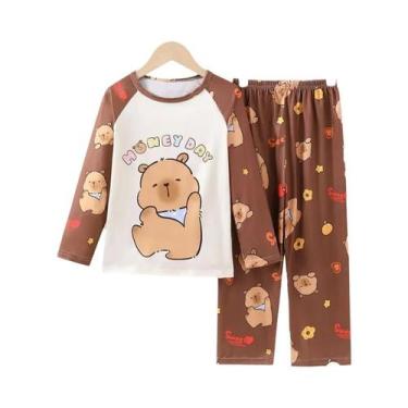 Imagem de Conjunto De Pijamas Stitch E Minnie Para Crianças Meninos E Meninas Ou