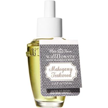 Imagem de White Barn Bath and Body Works Wallflowers Refill New Look! (Mahogany Teakwood)