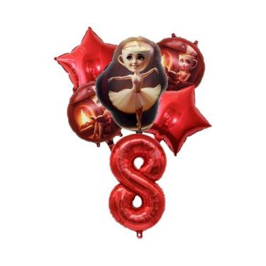 Imagem de Balões De Alumínio Para Festa De Aniversário Infantil Com Tema Italian