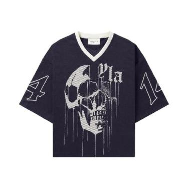 Imagem de Camisetas Esportivas Masculinas De Verão Com Gola Redonda, Soltas E Co