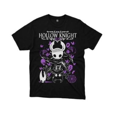 Imagem de Camiseta Unissex Oversized De Algodão Hollow Knight Silksong Y2k De Ma