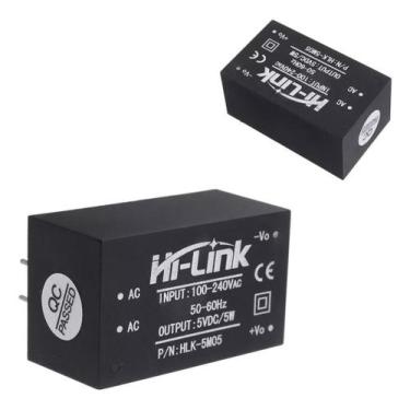 Imagem de Mini Fonte Hi Link Hlkpm01 100~240vac Para 5v Dc 600ma 3w - BLUTU
