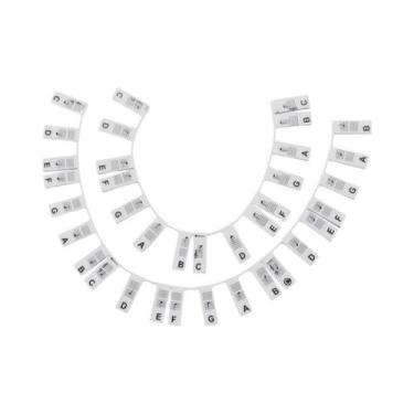 Imagem de Adesivos Removíveis Para Teclado De Piano 88/61 Teclas Miwayer: Etique