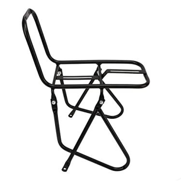 Imagem de SPYMINNPOO Rack de Carga Frontal para Bicicleta Rack de Transporte de Aço Durável Plus para Mountain Bike, Estável e Forte para Viagens de Longa Distância, Resistente à Ferrugem, para Amantes de