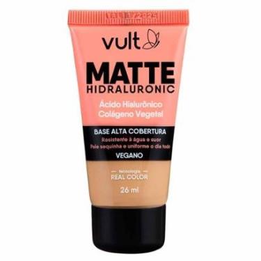 Imagem de Base Líquida Alta Cobertura Vult - Matte Hidraluronic V270-Feminino