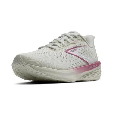 Imagem de Brooks Tênis de corrida feminino Launch 12 Neutral, Azul/Rosa, 38