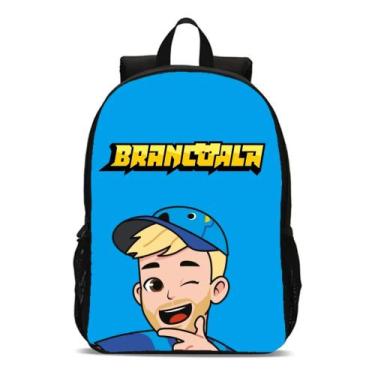 Imagem de Mochila Escolar Brancoala Infantil Juvenil Resistente Azul, Azul