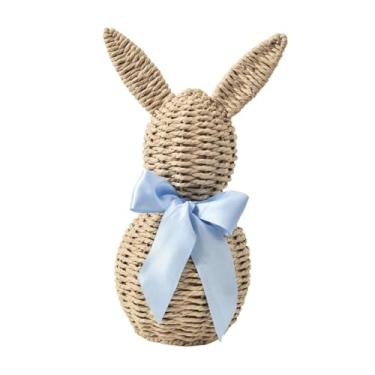 Imagem de Bothyi Enfeite de da Páscoa em Tecido, Decoração de Páscoa, Artigos para Festas, Decoração de Mesa Fofa para Casa e Armário, Azul