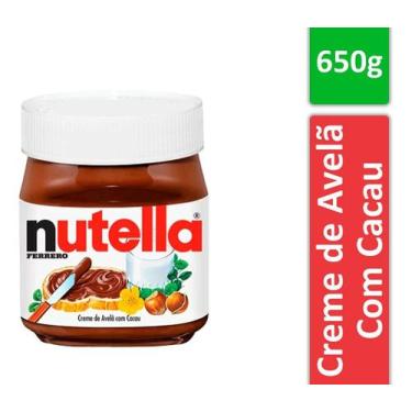 Imagem de Creme De Avelã Nutella 650g