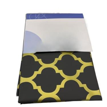 Imagem de Cortina de Box para Banheiro c/ 12 Ganchos Anti Mofo Resistente EVA(Cinza)