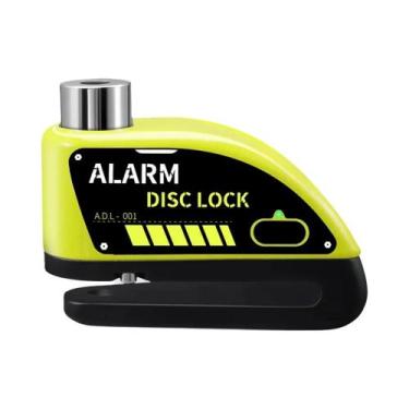 Imagem de Alarme De Moto À Prova d'Água 110dB Com Trava De Disco Antifurto Para 