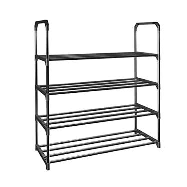 Imagem de Prateleira de sapato, organizador de sapato, organizador de sapatos resistente para armário, prateleira de sapatos para entrada, armazenamento de sapatos, suporte de sapatos de armazenamento de