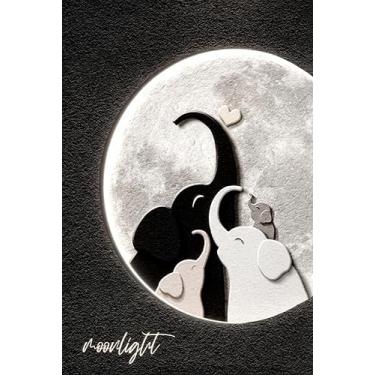 Imagem de susimond Arte de parede em tela abstrata, 50 x 76 cm, arte de parede grande para sala de estar, para parede pinturas modernas decoração de parede sala de estar (elefante cinza escuro, 76 cm C x 50 cm