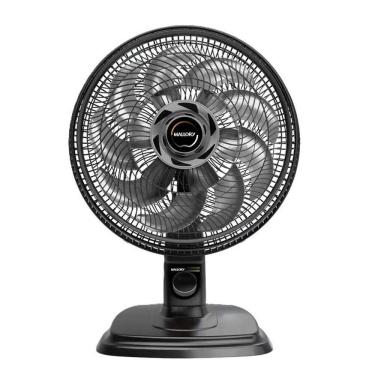 Imagem de Ventilador de Mesa e Parede Preto Egeo 40cm 220v  Mallory