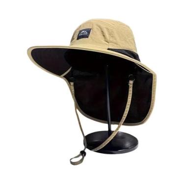Imagem de Chapéu Bucket Unissex De Secagem Rápida Com Aba Larga Para Proteção So