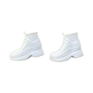 Imagem de Botas De Inverno De Salto Alto De 30cm Para Bonecas De Escala 1/6, Ace