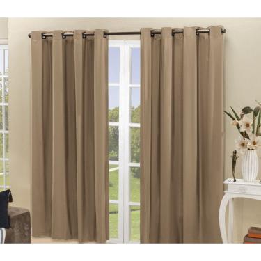 Imagem de Cortina Blackout PVC 2,80 m x 2,30 m - Avelã