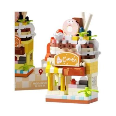 Imagem de Kit De Blocos De Montar DIY Para Meninas: Restaurante De Hambúrgueres,