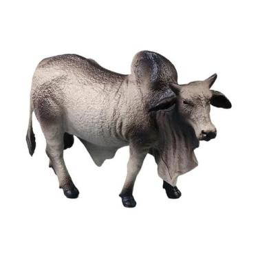 Imagem de Modelos Educacionais De Animais De Fazenda: Figuras De Ação De Touro, 