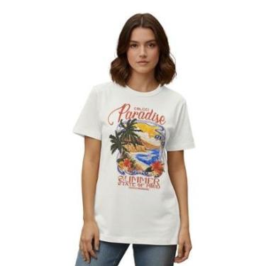 Imagem de Blusa Colcci Estampa Paradise Summer State Of Mind-Feminino
